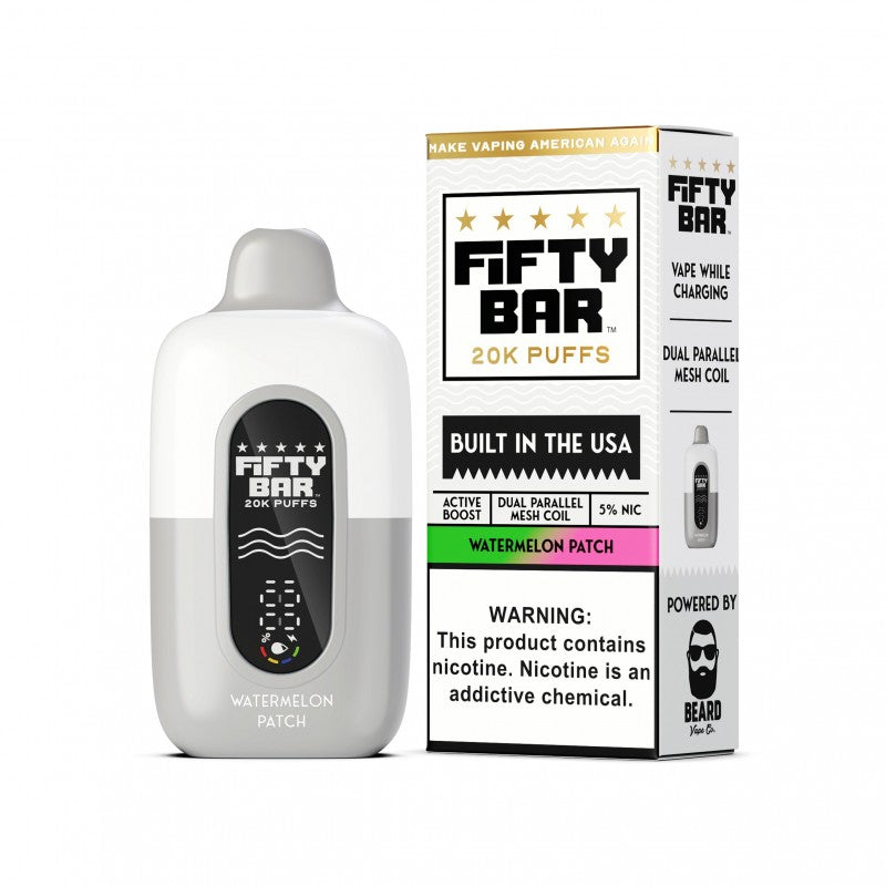 Strawberry Watermelon by Fifty Bar 5% 20K
