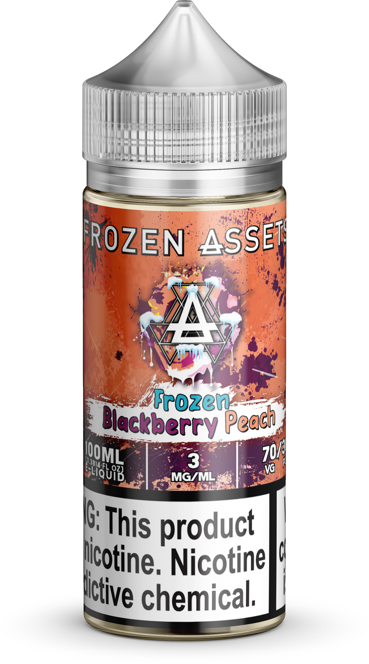 100ML | Blackberry Peach ICED by Frozen Assets E-Liquid