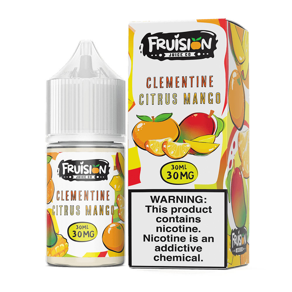 30ML| Clementine Citrus Mango Salts by Fruision Juice Co