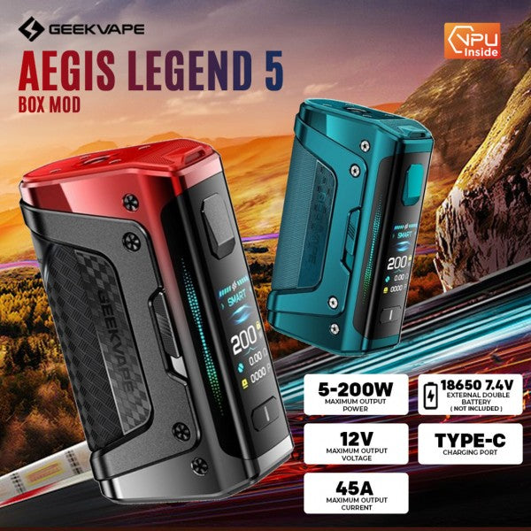 Geek Vape Aegis Legend 5 Box Mod
