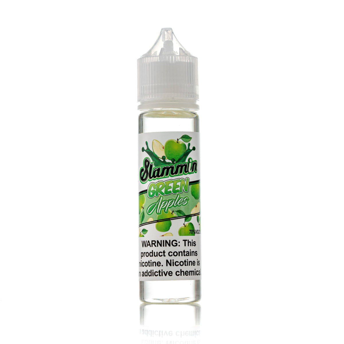 60ML | Green Apple by Slammin&#39; Subohm E-liquid