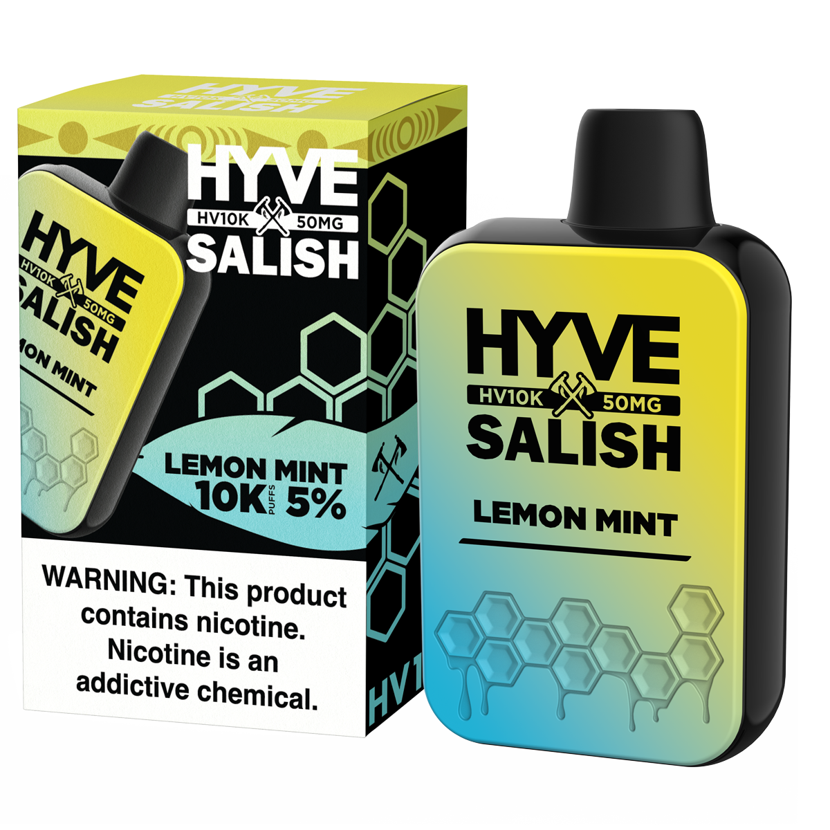 Lemon Mint by HYVE X Salish 50mg Disposable
