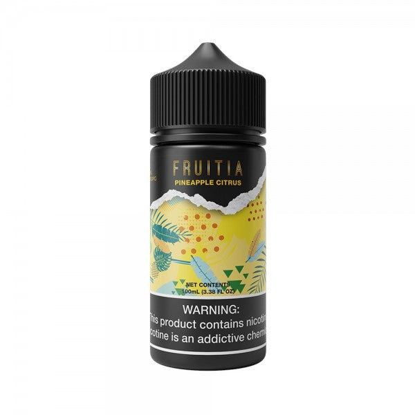 fruitia vape juice 100ML | Pineapple Citrus Twist by 100000 Puff Vape What's In Your Vape Flavors:ALOE WATERMELON SPLASH