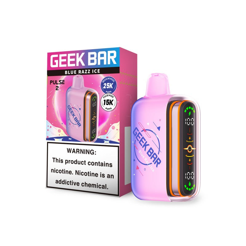 Blue Razz ICE by Geek Bar PULSE 2 5%