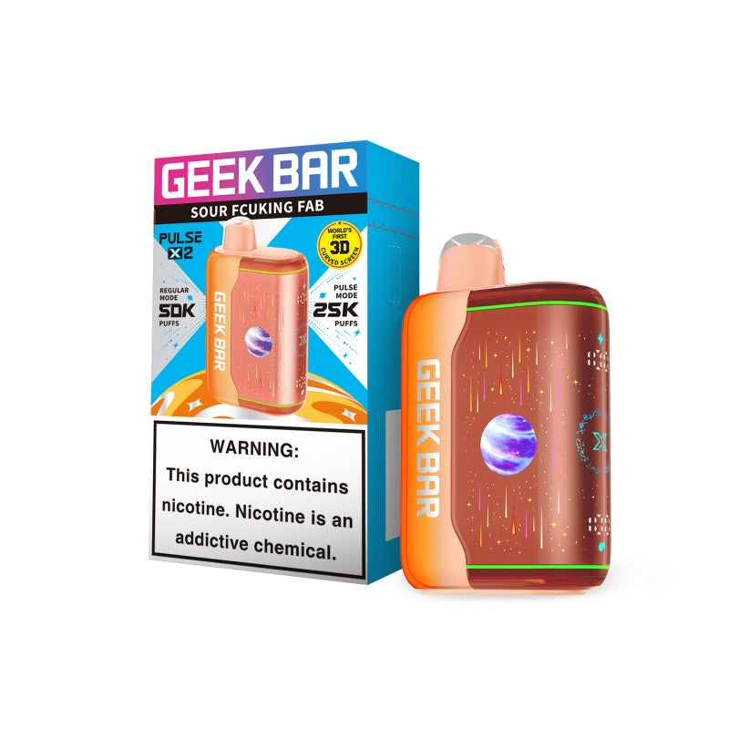 Sour F'n Fab by Geek Bar Pulse X2