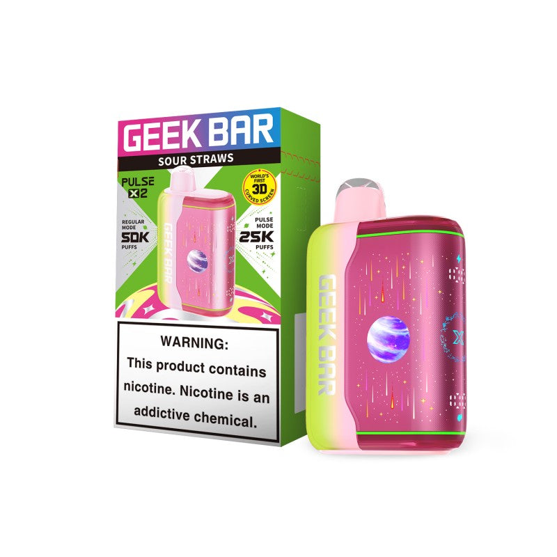 Sour Straws by Geek Bar Pulse X2