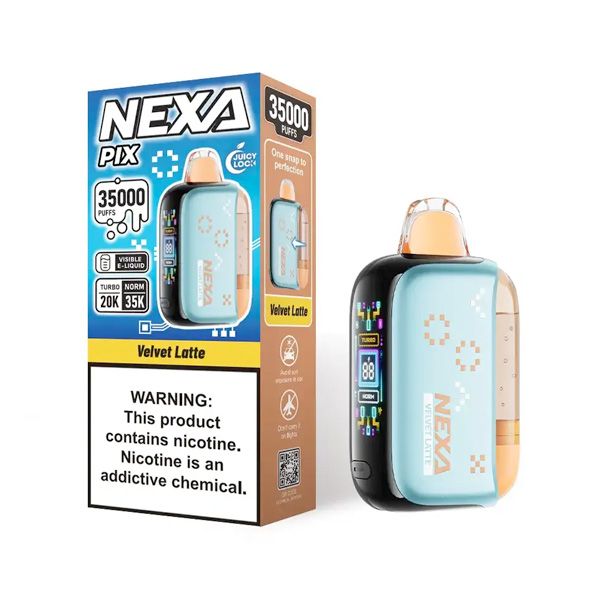 Nexa Pix 35K Disposable Velvet Latte