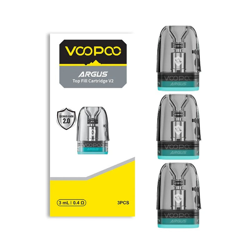 VooPoo Argus Top Fill V2Replacement Pod 3pk