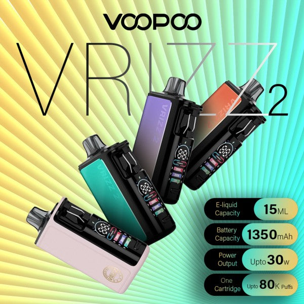 VooPoo VRIZZ 2 Pod Kit - VaporWyse VooPoo VRIZZ 2 Pod Kit - VaporWyse