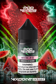 30ml | Watermelon ICE by Pod RIppers Nixodine Salts