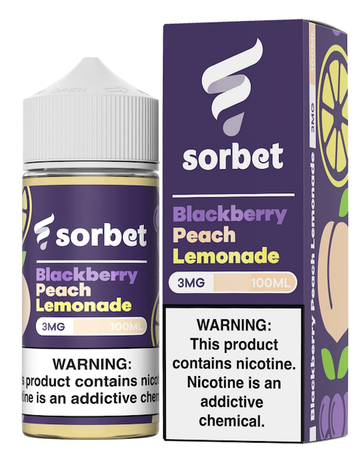 100ML | Blackberry Peach Lemonade by Sorbet