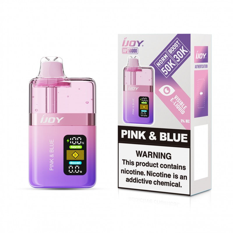 Ijoy Bar XP50000 DIsposable Pink & Blue