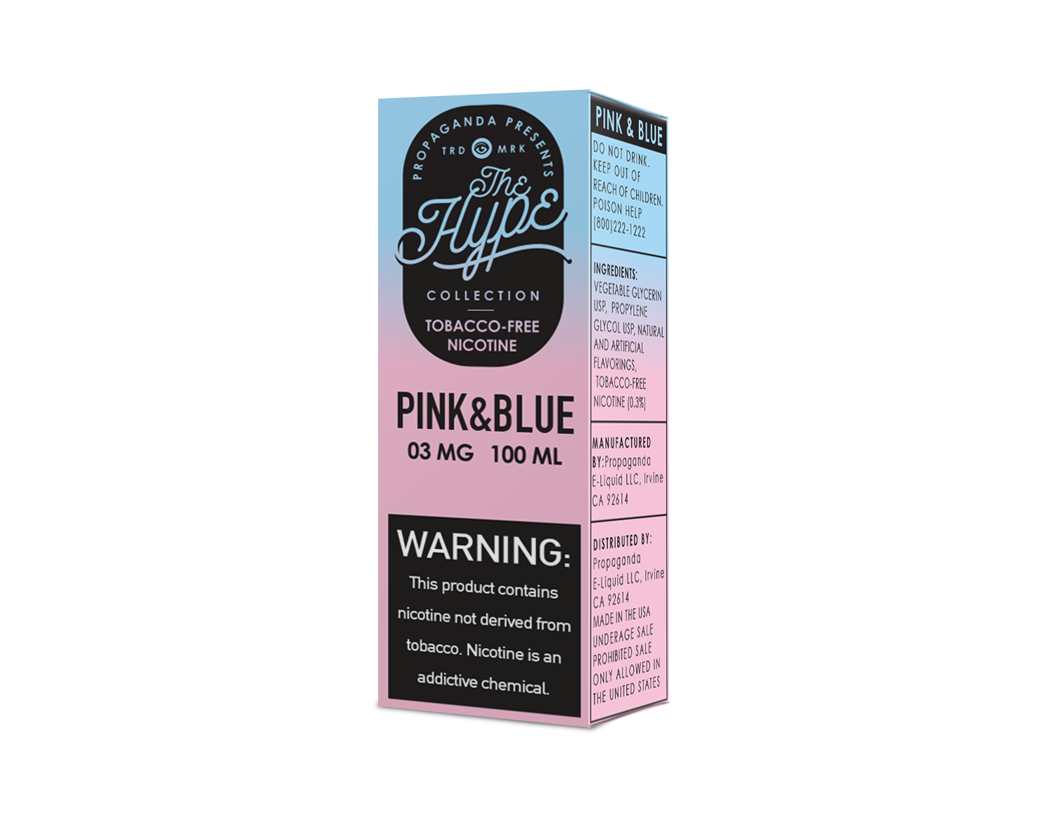 100ML | Pink & Blue by The Hype Collection TFN