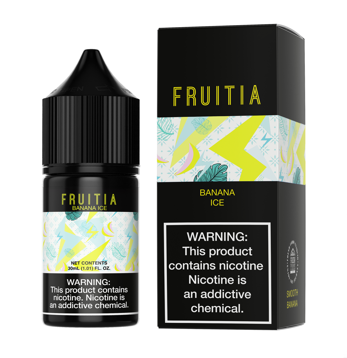 30ML | Smooth Banana Ice Salt by Fruitia