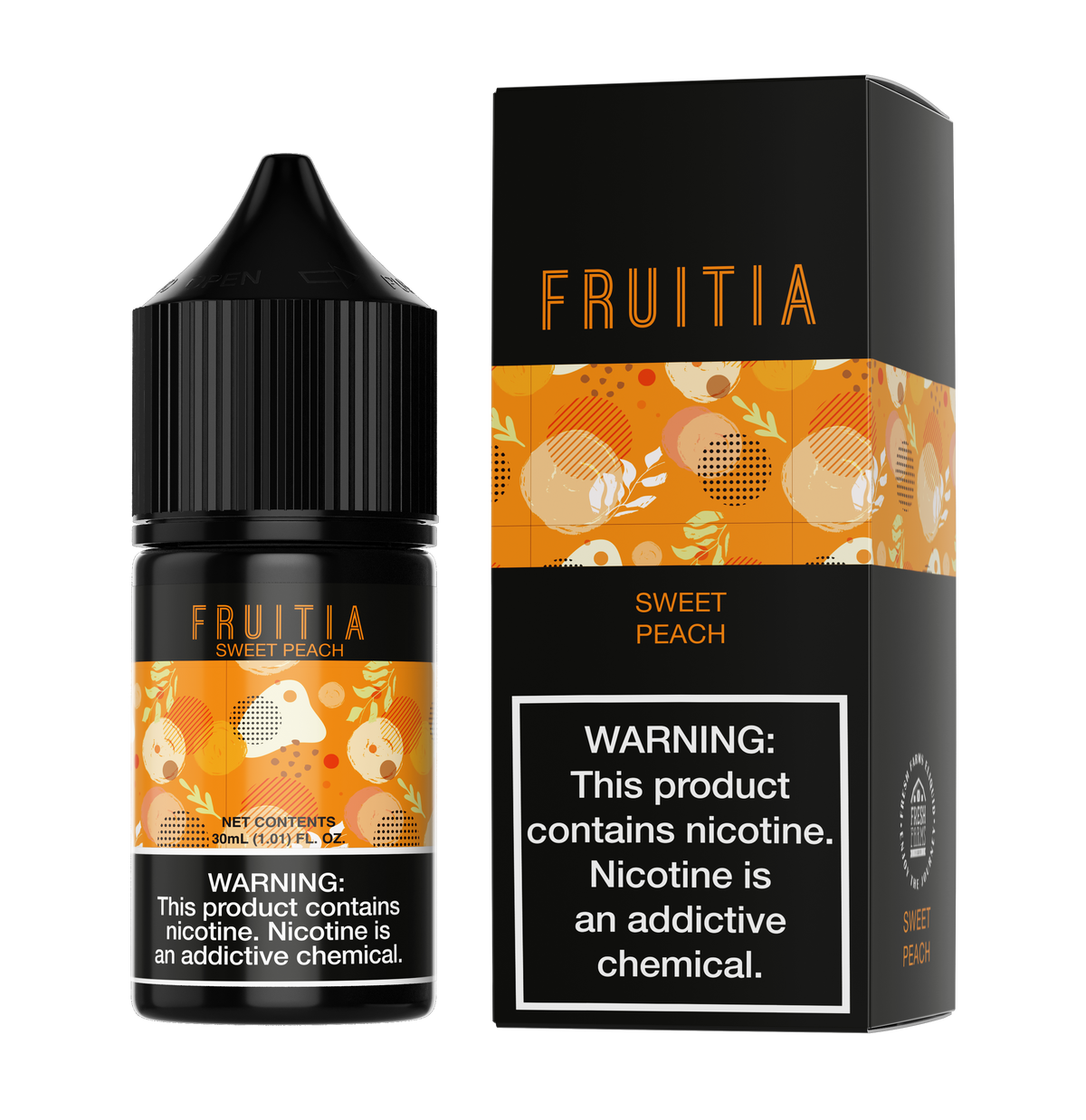 30ML | Sweet Peach Soda Salt by Fruitia