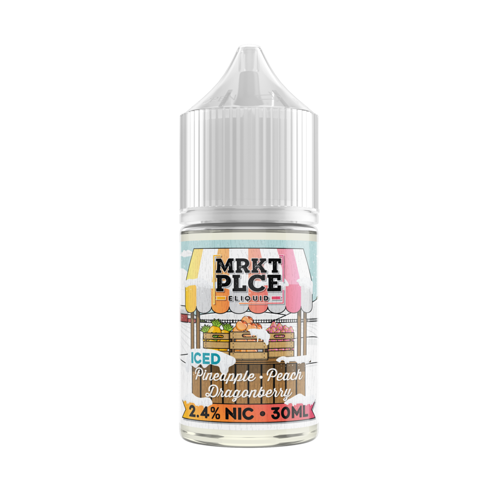30ML | ICED PINEAPPLE PEACH DRAGONBERRY SALTS BY MRKT PLCE