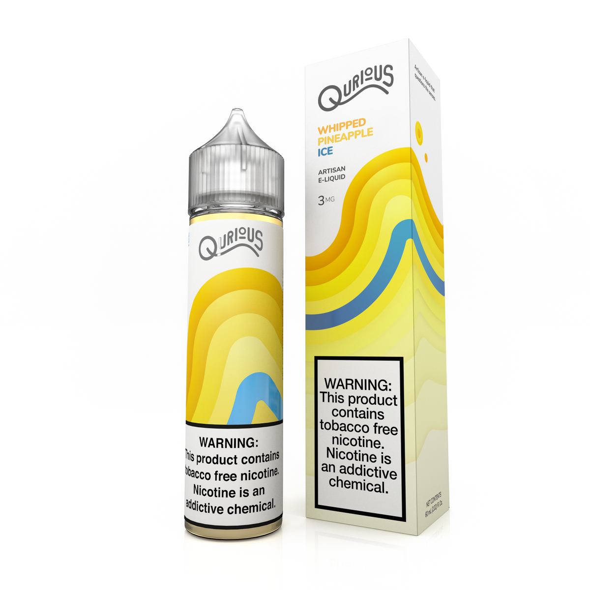 60ML | Whipped Pineapple Ice by Qurious