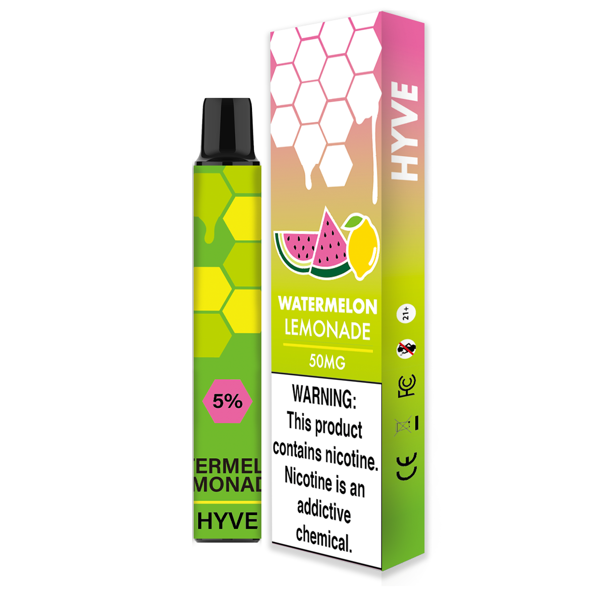 Watermelon Lemonade by Hyve 5% Disposables
