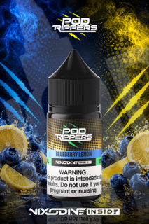 30ml | Blueberry Lemon by Pod RIppers Nixodine Salts