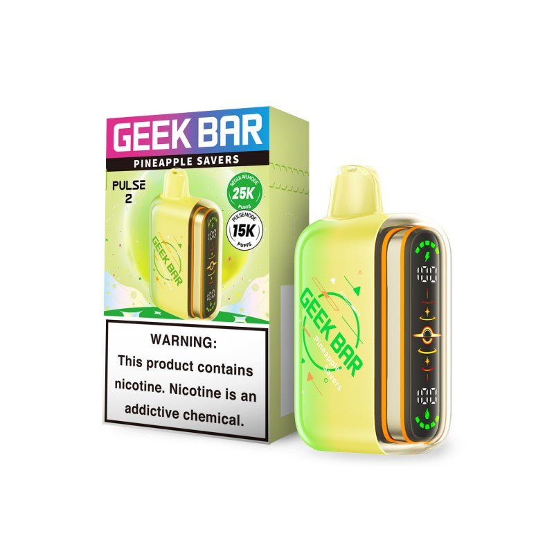Pineapple Savers by Geek Bar PULSE 2 5%