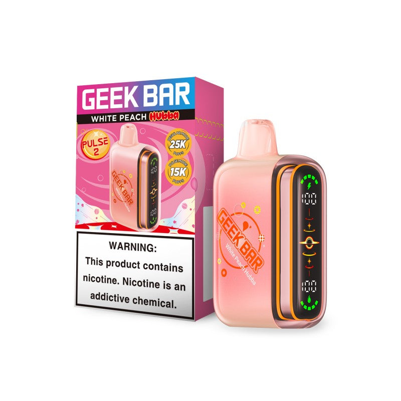 White Peach Hubba by Geek Bar PULSE 2 5%
