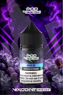 30ml | Grape ICE by Pod RIppers Nixodine Salts
