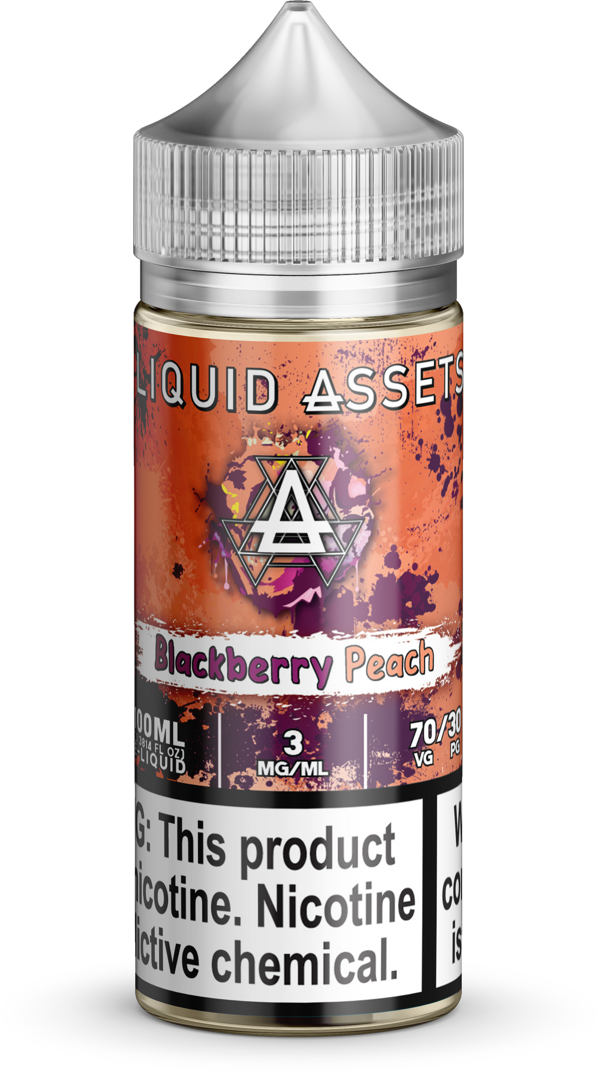 100ML | Blackberry Peach by Liquid Assets E-Liquid