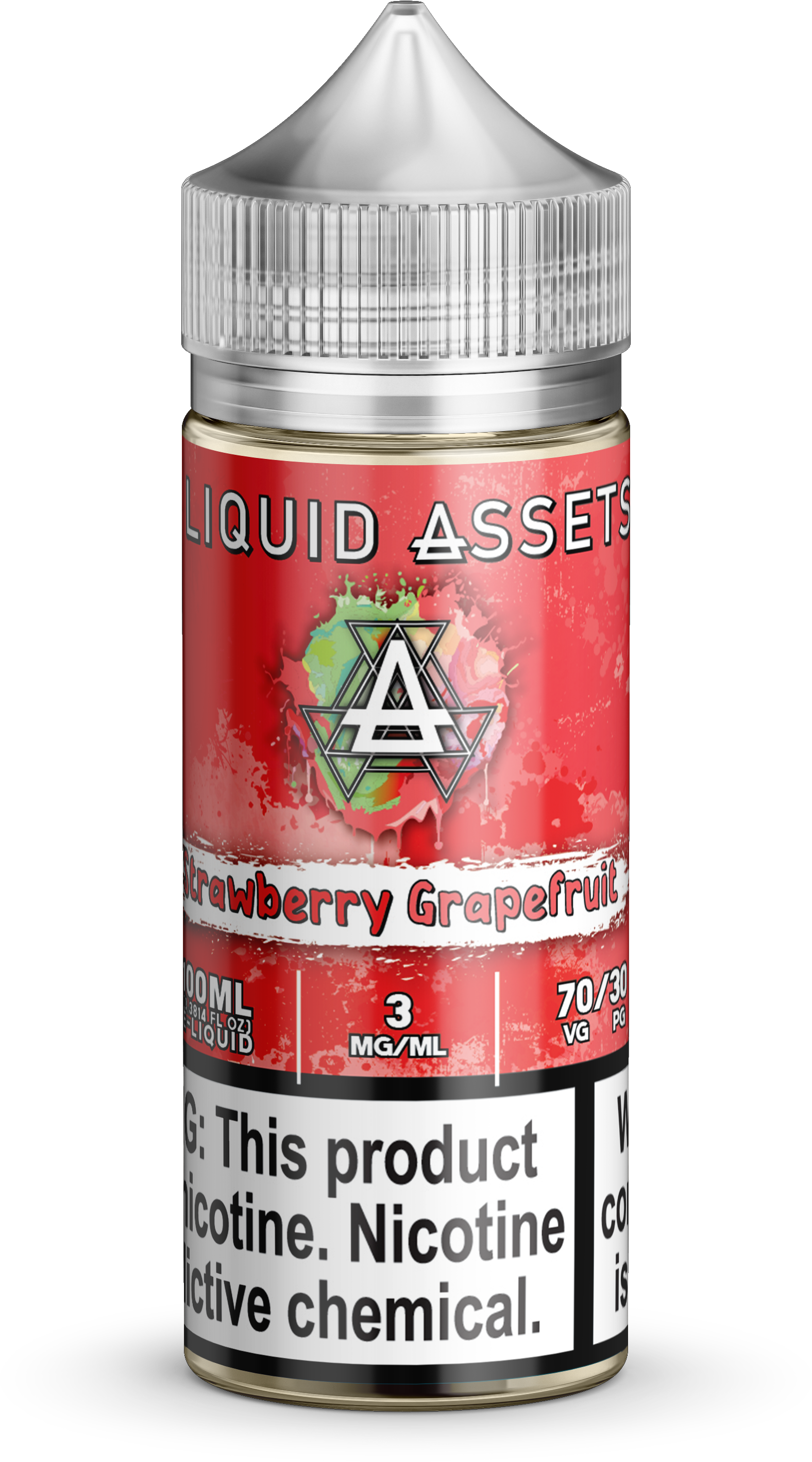 100ML | Strawberry Grapefruit by Liquid Assets E-Liquid - VaporWyse