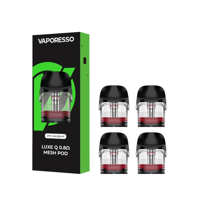 Vaporesso Luxe Q Replacement Pods 4pk - VaporWyse Vaporesso Luxe Q Replacement Pods 4pk - VaporWyse