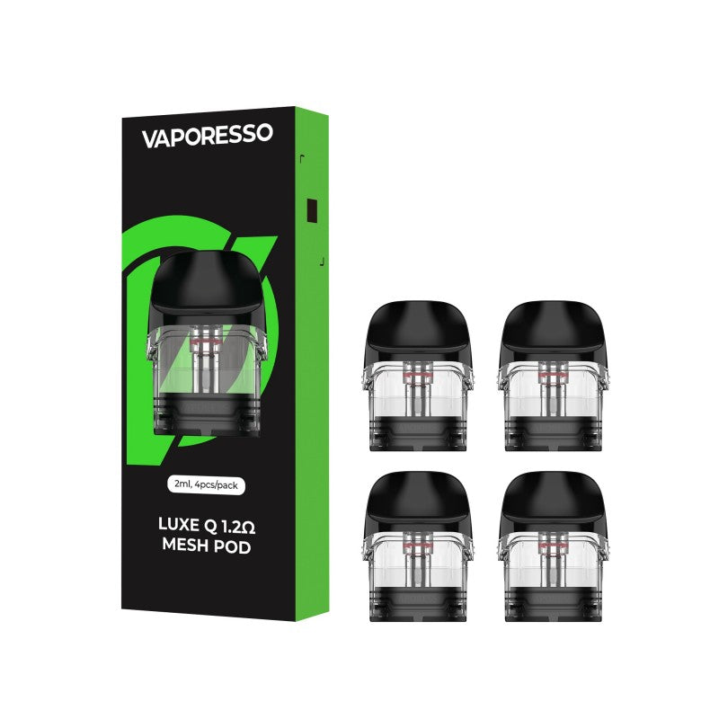Vaporesso Luxe Q Replacement Pods 4pk - VaporWyse Vaporesso Luxe Q Replacement Pods 4pk - VaporWyse