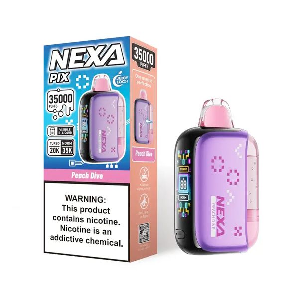 Nexa Pix 35K Disposable Peach Dive