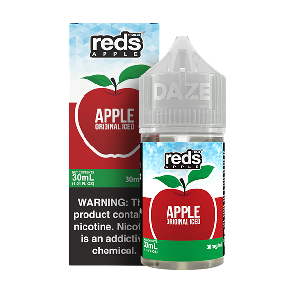 30ML | Reds Apple ICED Salt by 7Daze