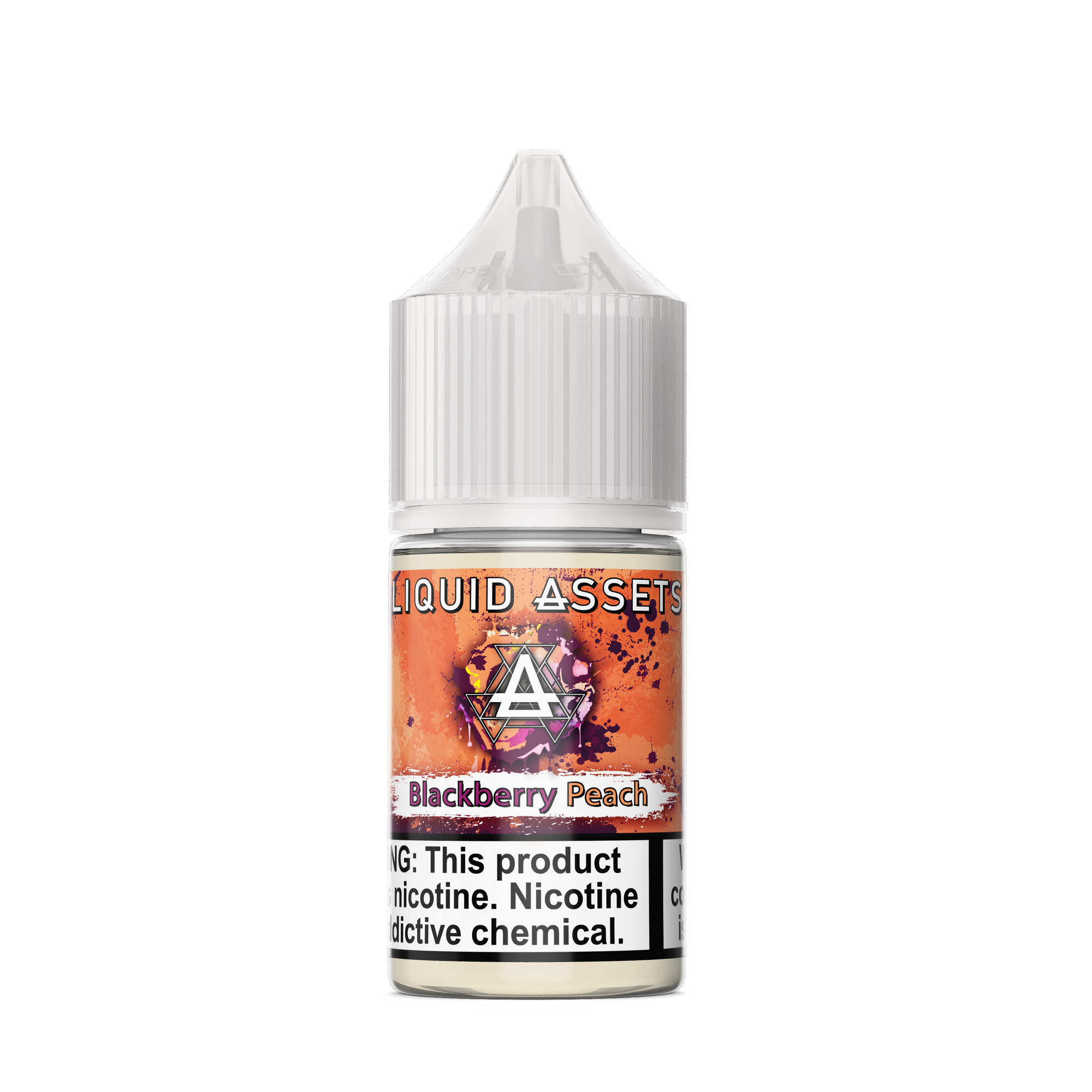 blackberry vape juice 30ML | Blackberry Peach Salt by Liquid Assets E-Liquid