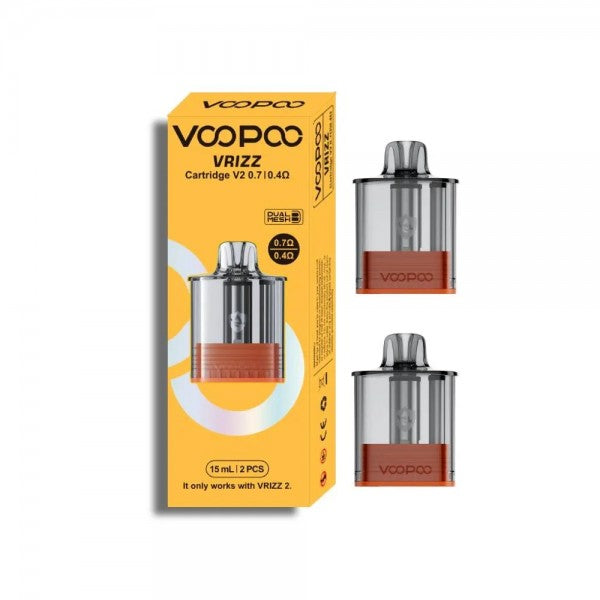 VooPoo VRIZZ V2 15ml Replacement Pods 2pk