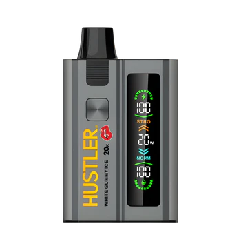 Hustler 20K 5% Disposable White Gummy ICE