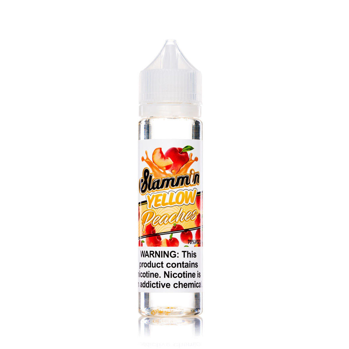 60ML | Yellow Peaches by Slammin&#39; Subohm E-liquid