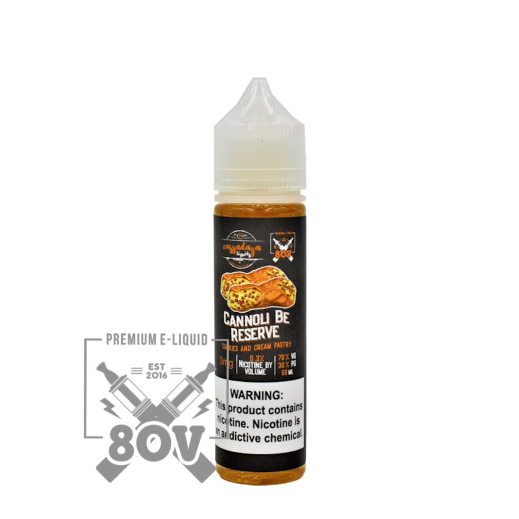 60ML | Cannoli Be Reserve by Cassadaga Liquids