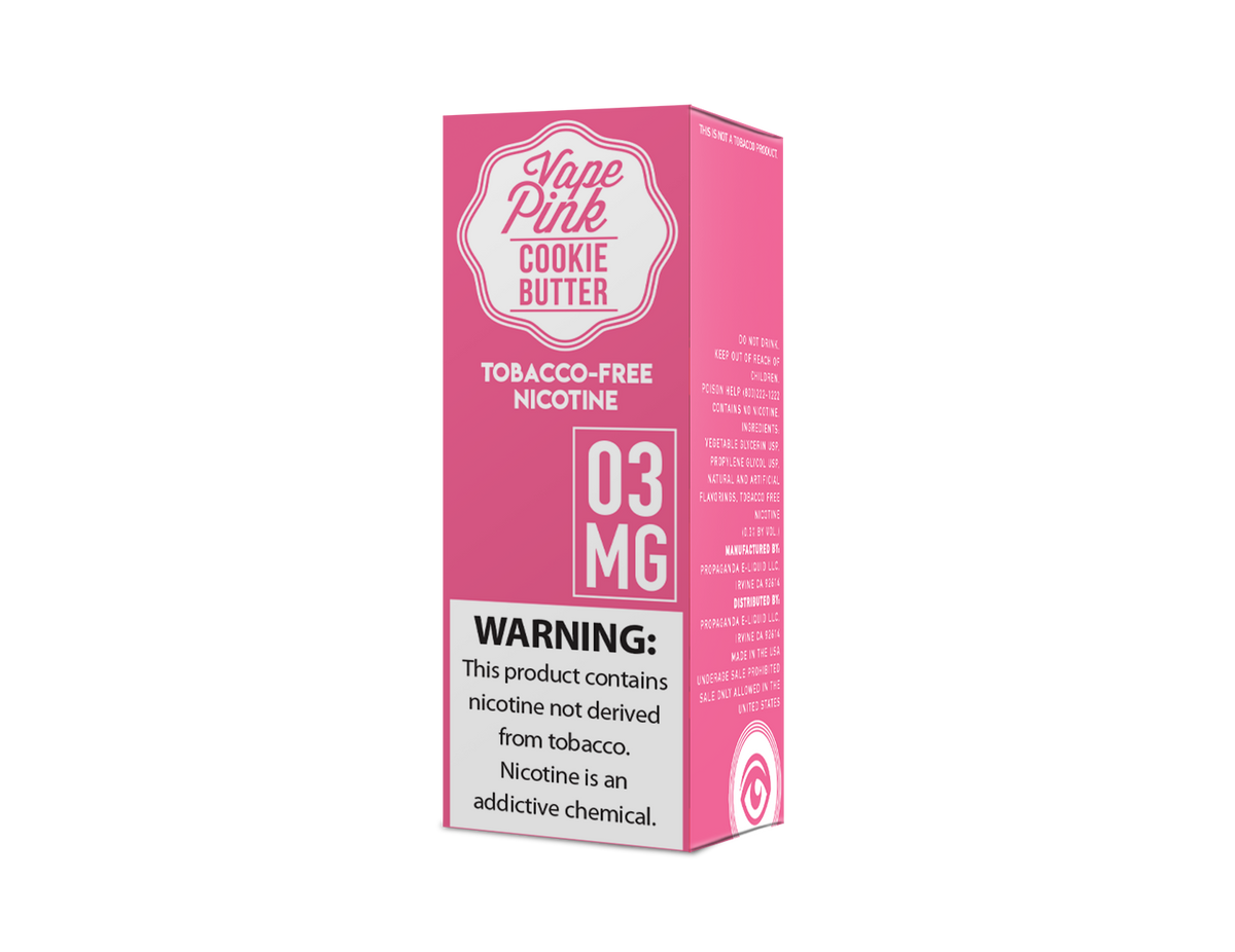 100ML | Cookie Butter by Vape Pink TFN - VaporWyse 100ML | Cookie Butter by Vape Pink TFN - VaporWyse