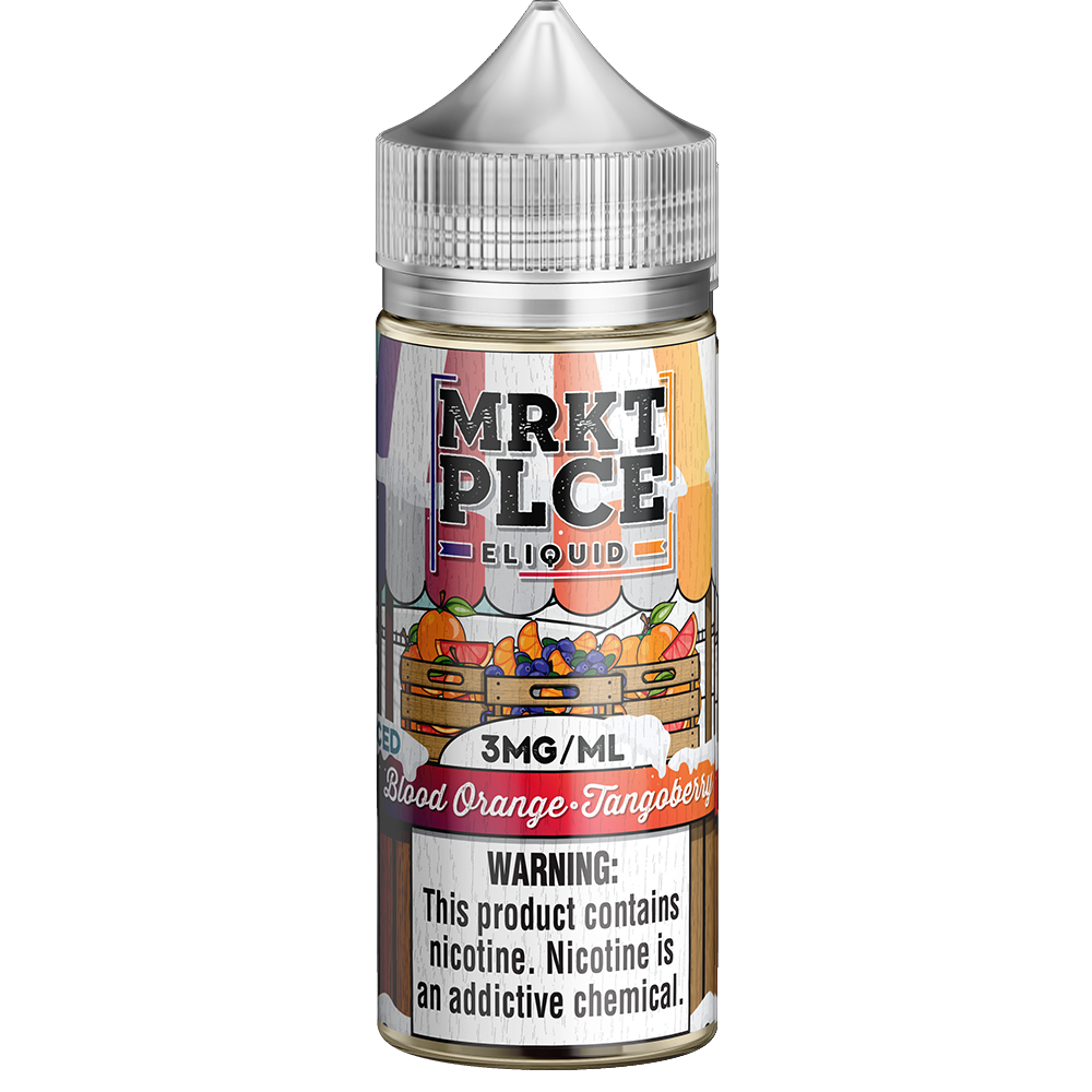 100ML | Blood Orange Tangoberry ICED by MRKT PLCE Eliquids
